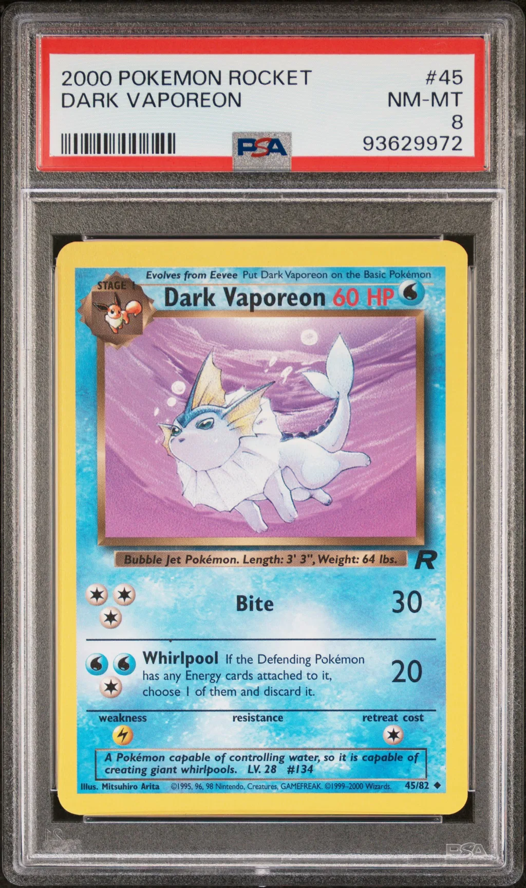 Dark Vaporeon card artwork