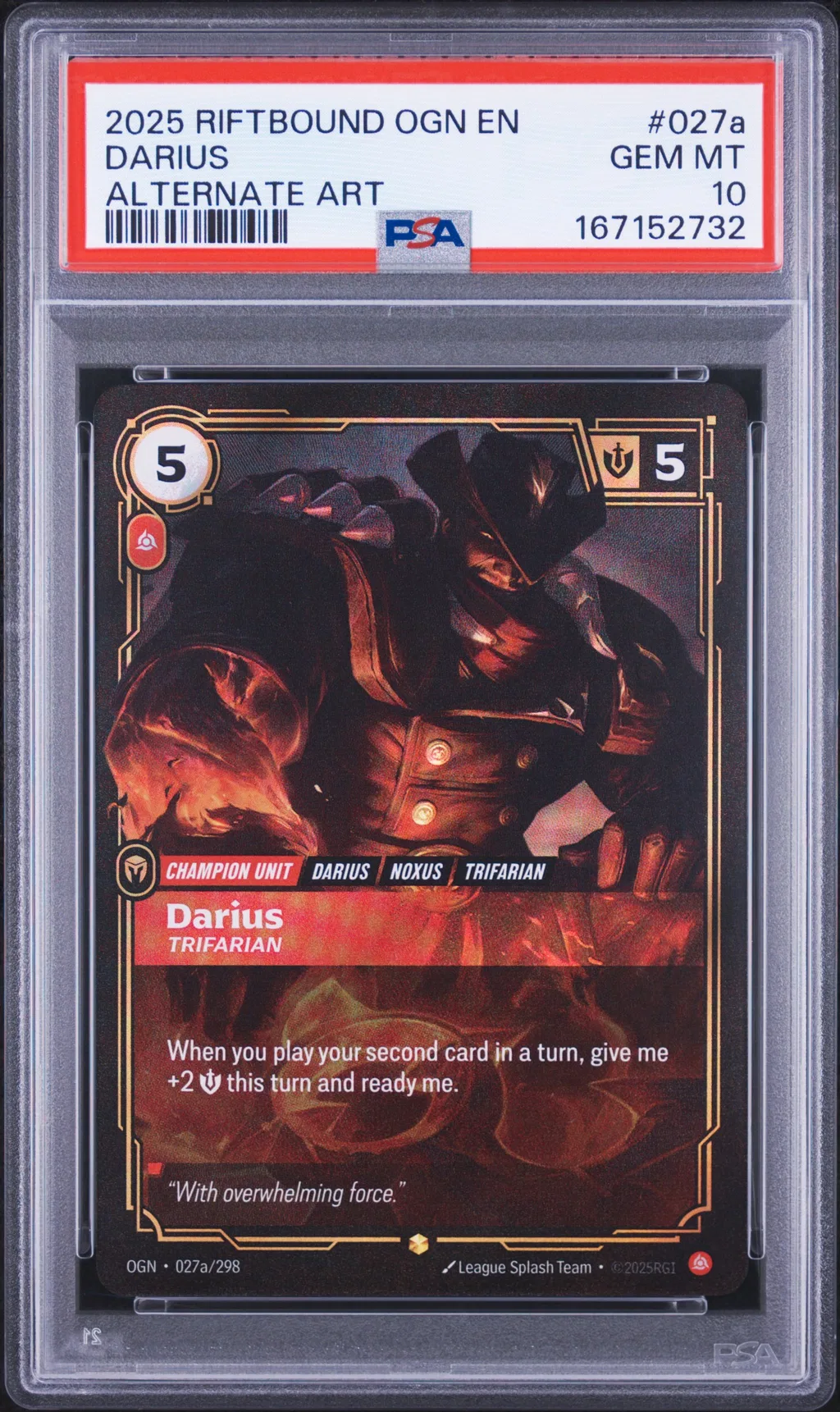 Darius - Trifarian card artwork