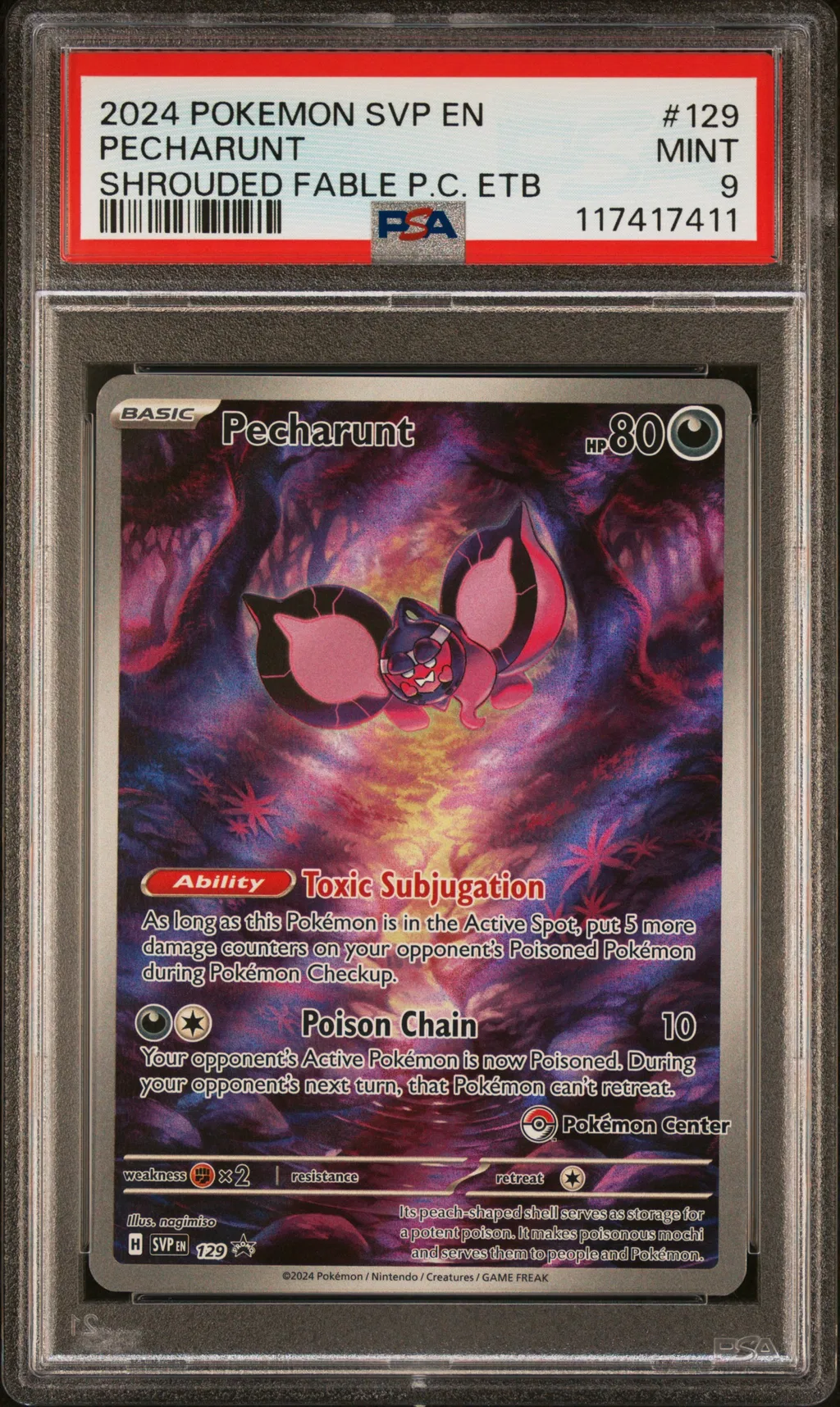 Pecharunt card artwork