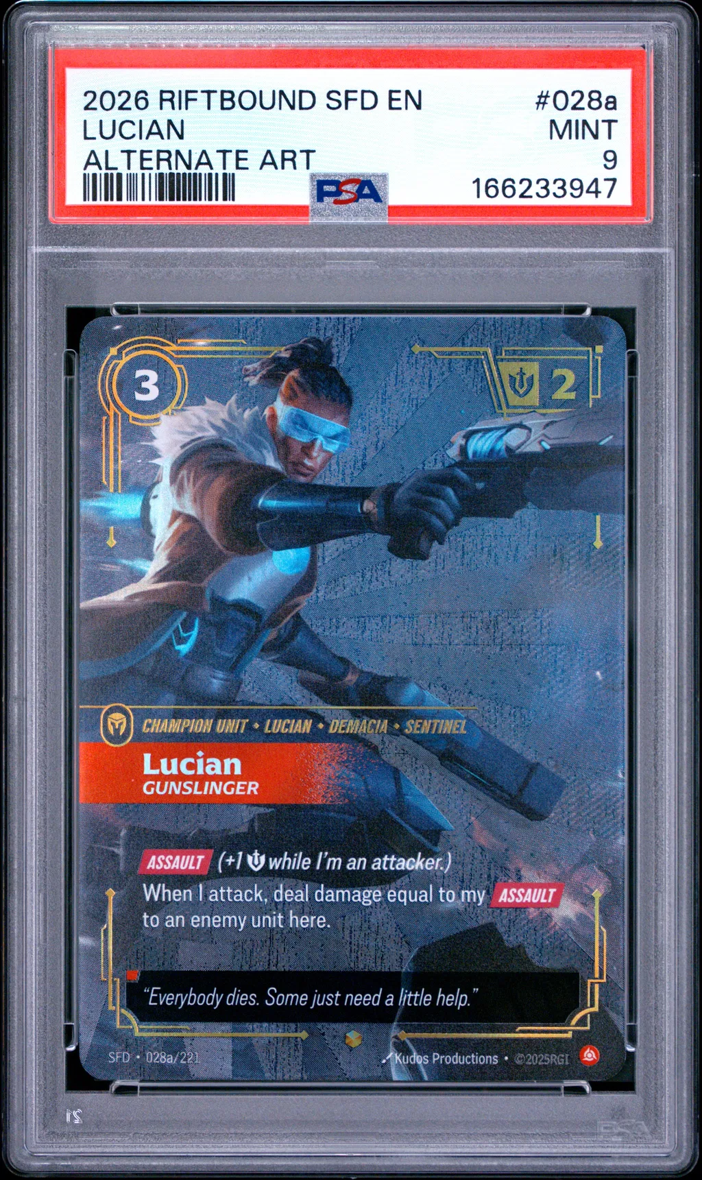 Lucian - Gunslinger card artwork