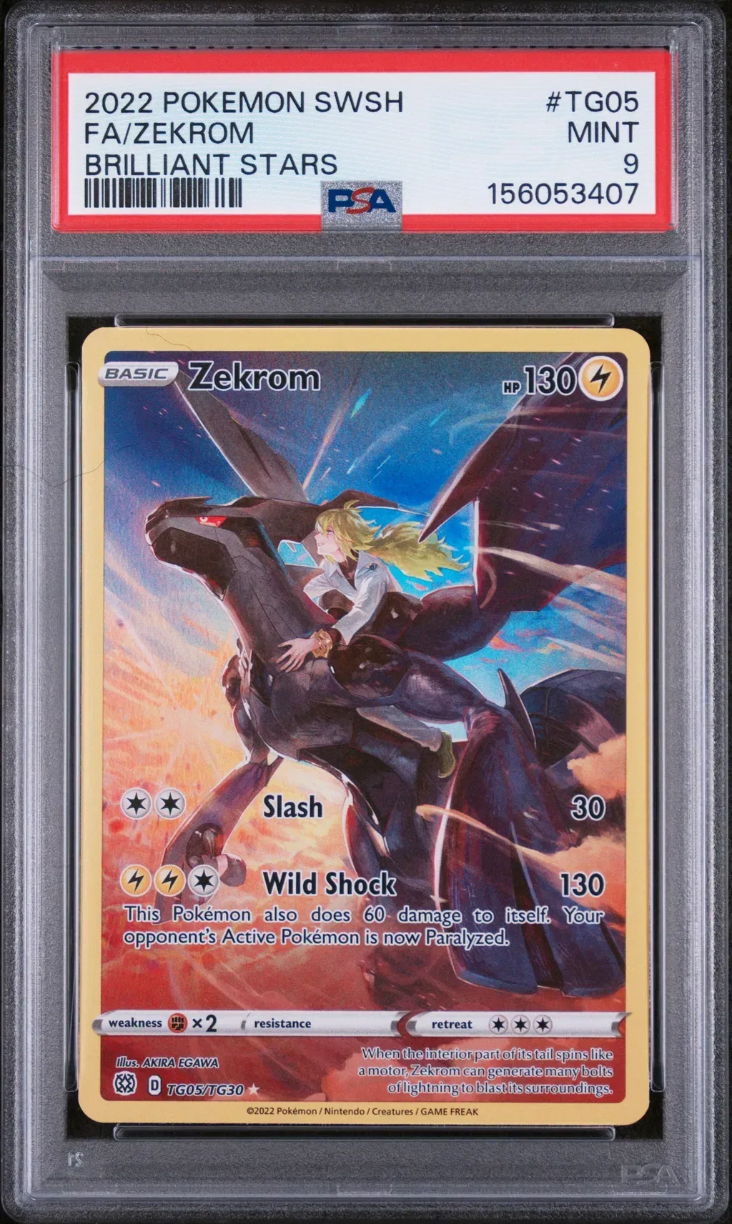 Full Art/Zekrom card artwork