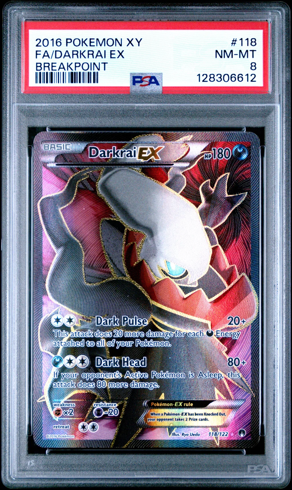 Full Art/Darkrai EX card artwork