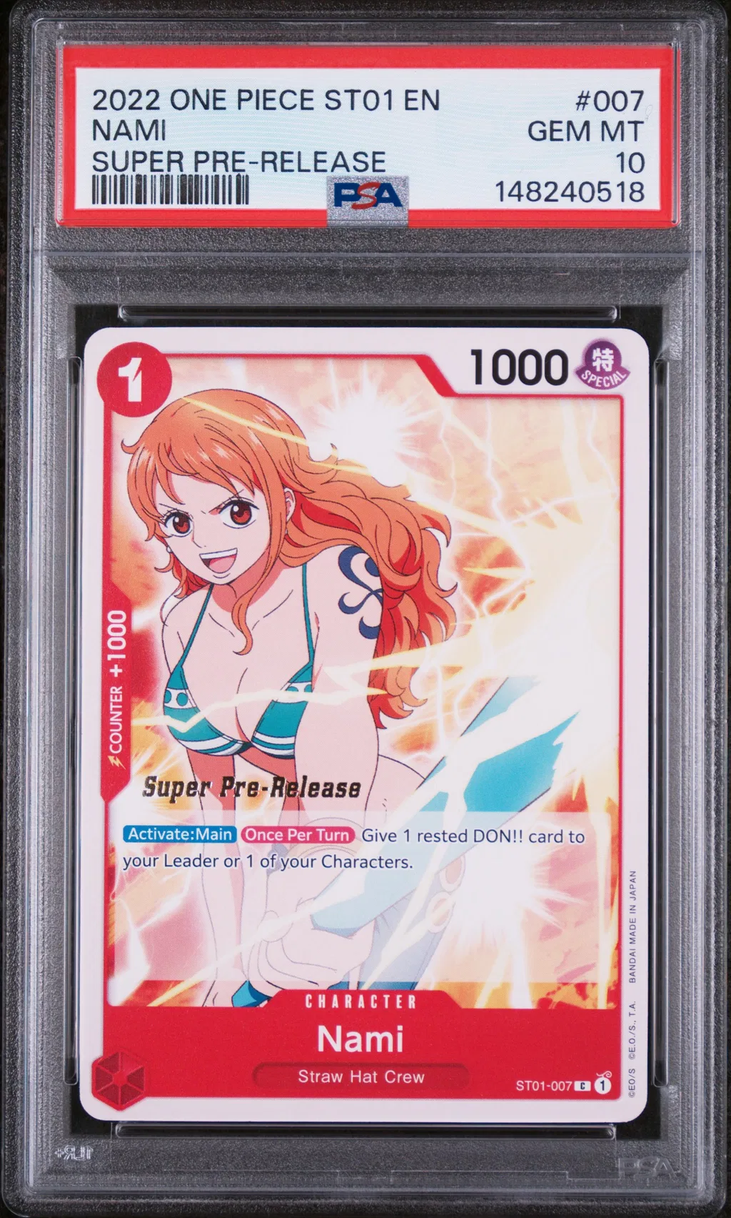Nami card artwork