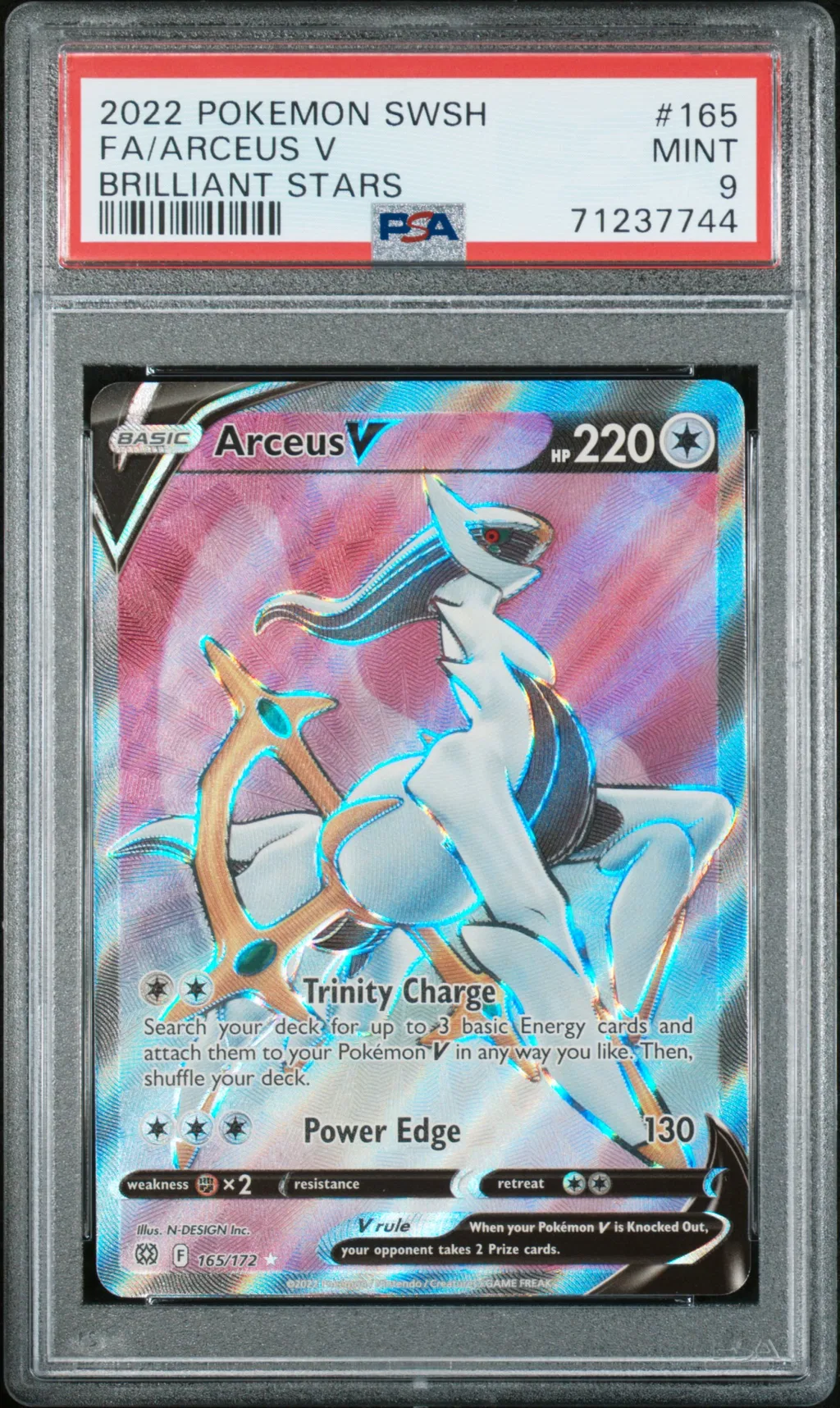 Full Art/Arceus V card artwork