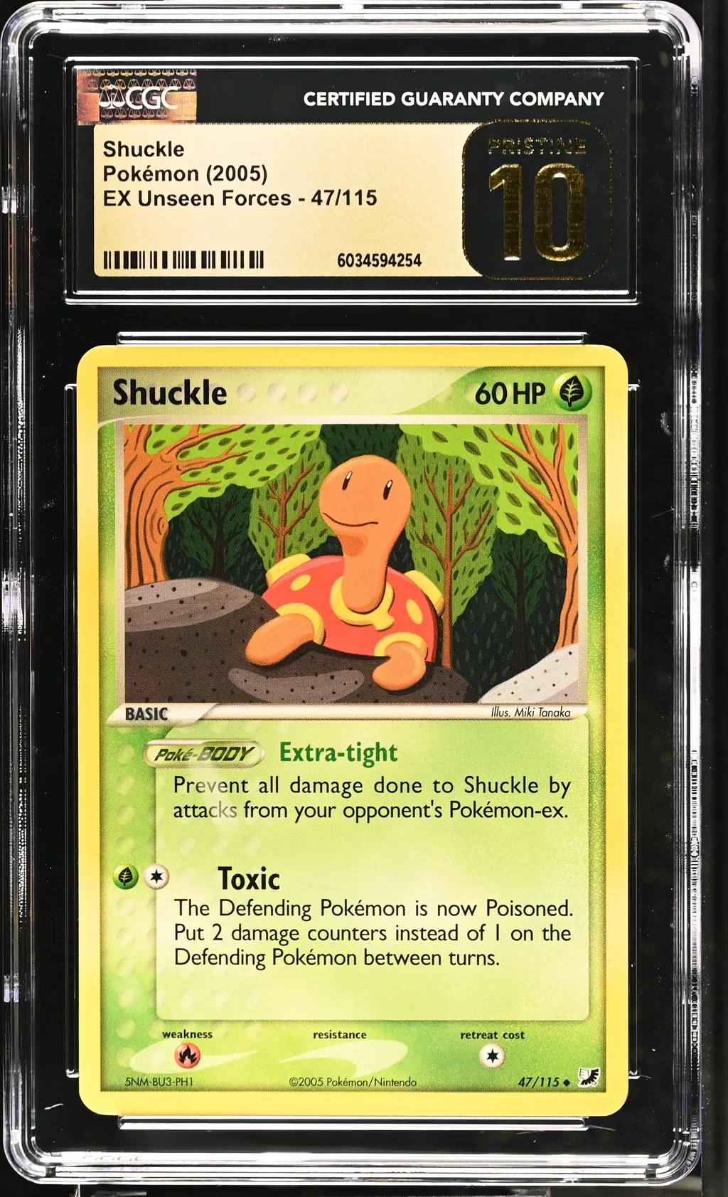 Shuckle card artwork