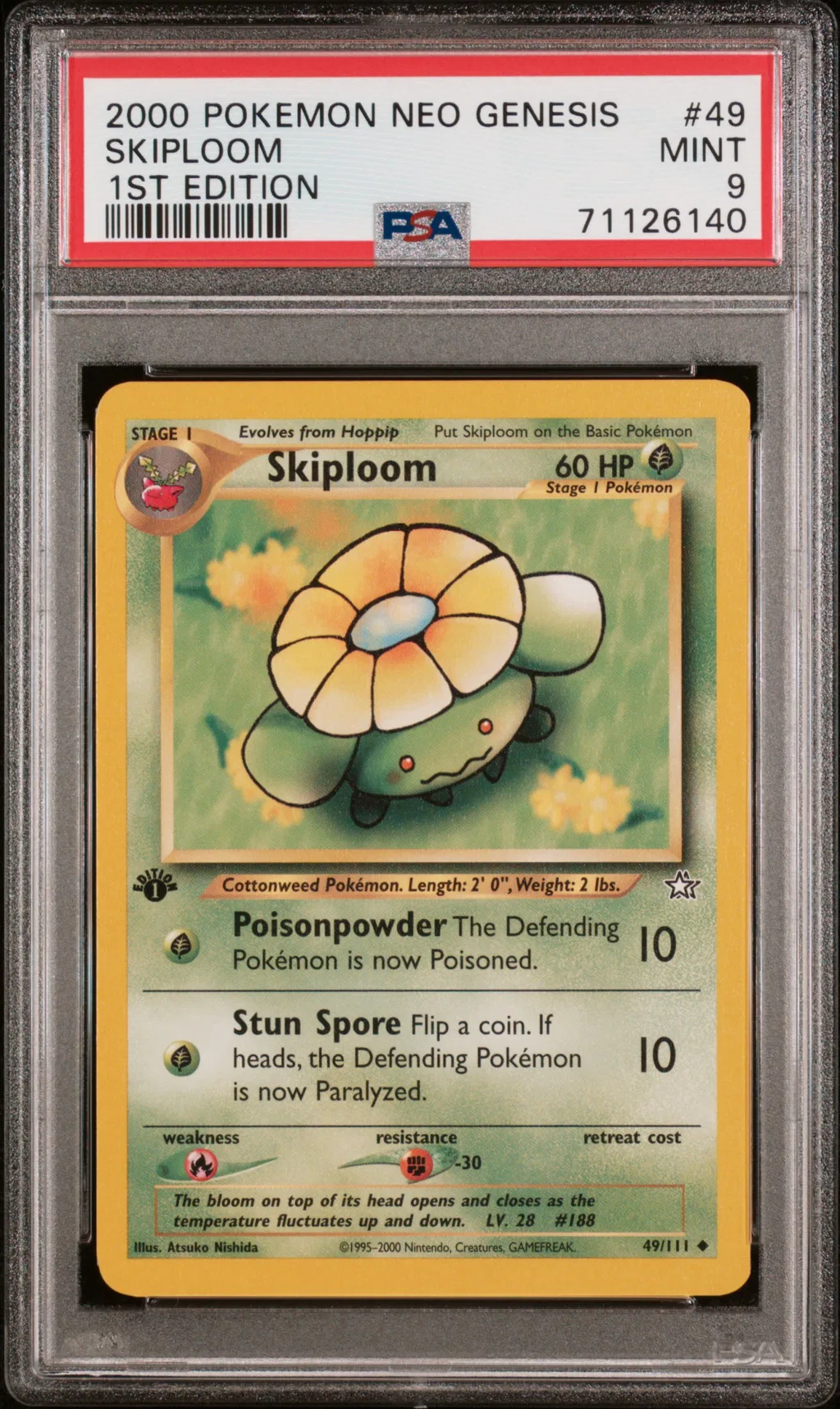 Skiploom card artwork