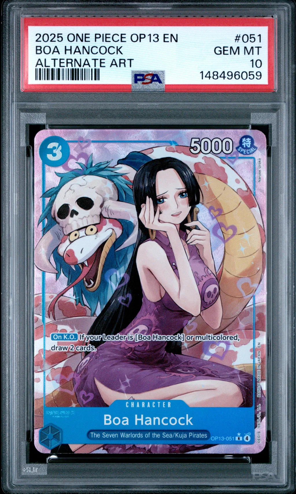 Boa Hancock card artwork