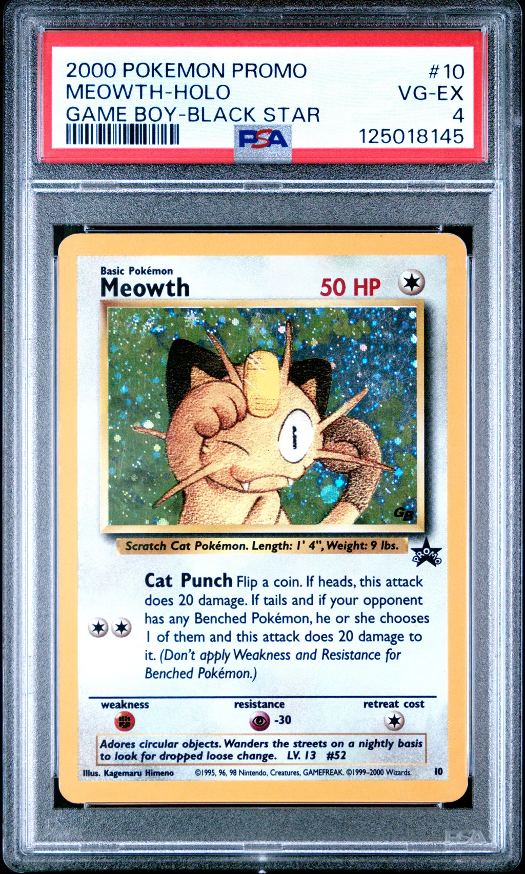 Meowth-Holo card artwork