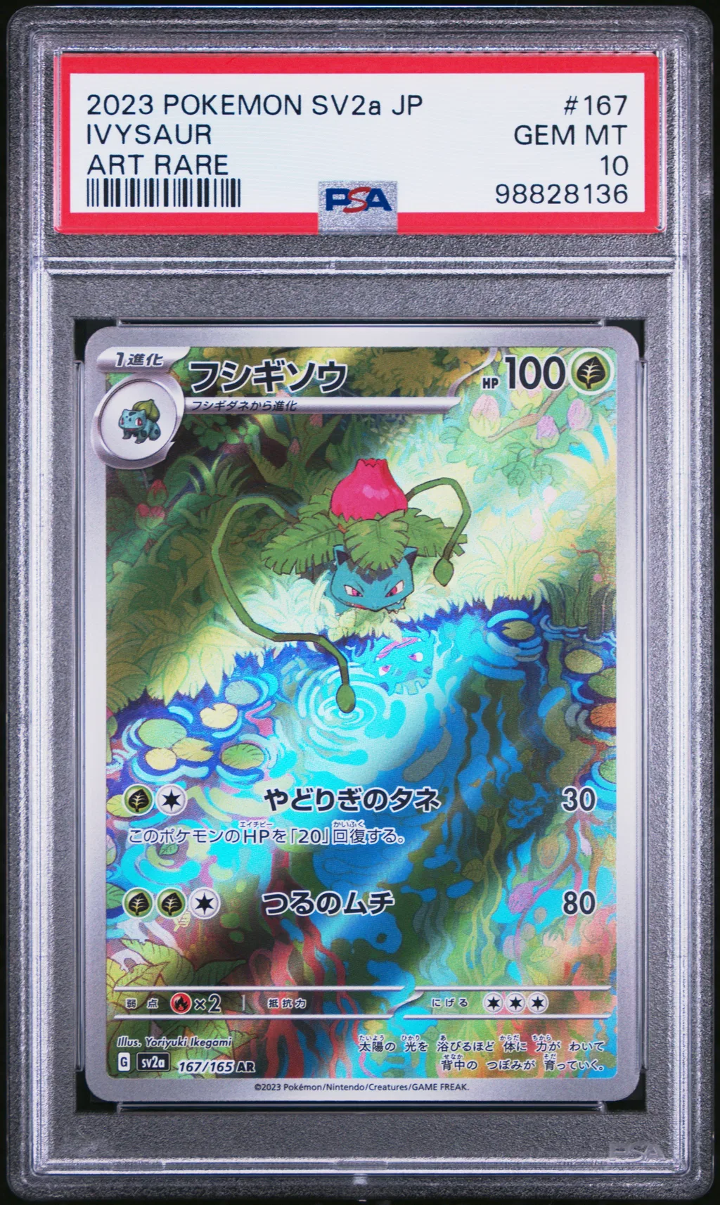 Ivysaur card artwork