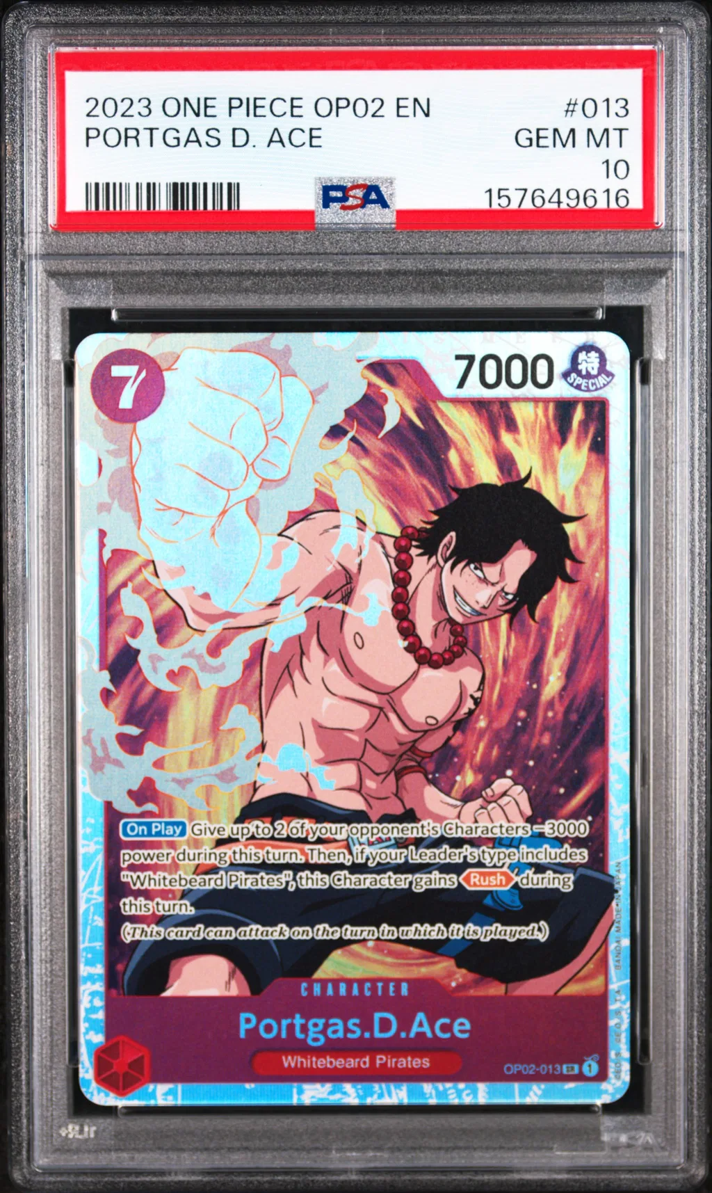 Portgas D. Ace card artwork