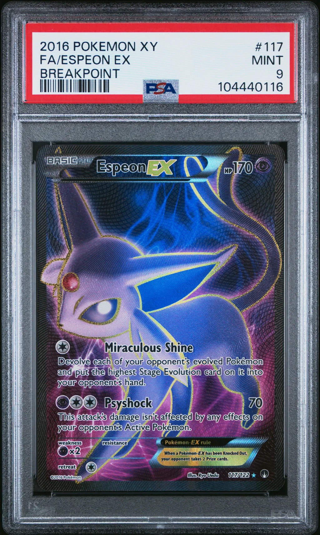 Full Art/Espeon EX card artwork