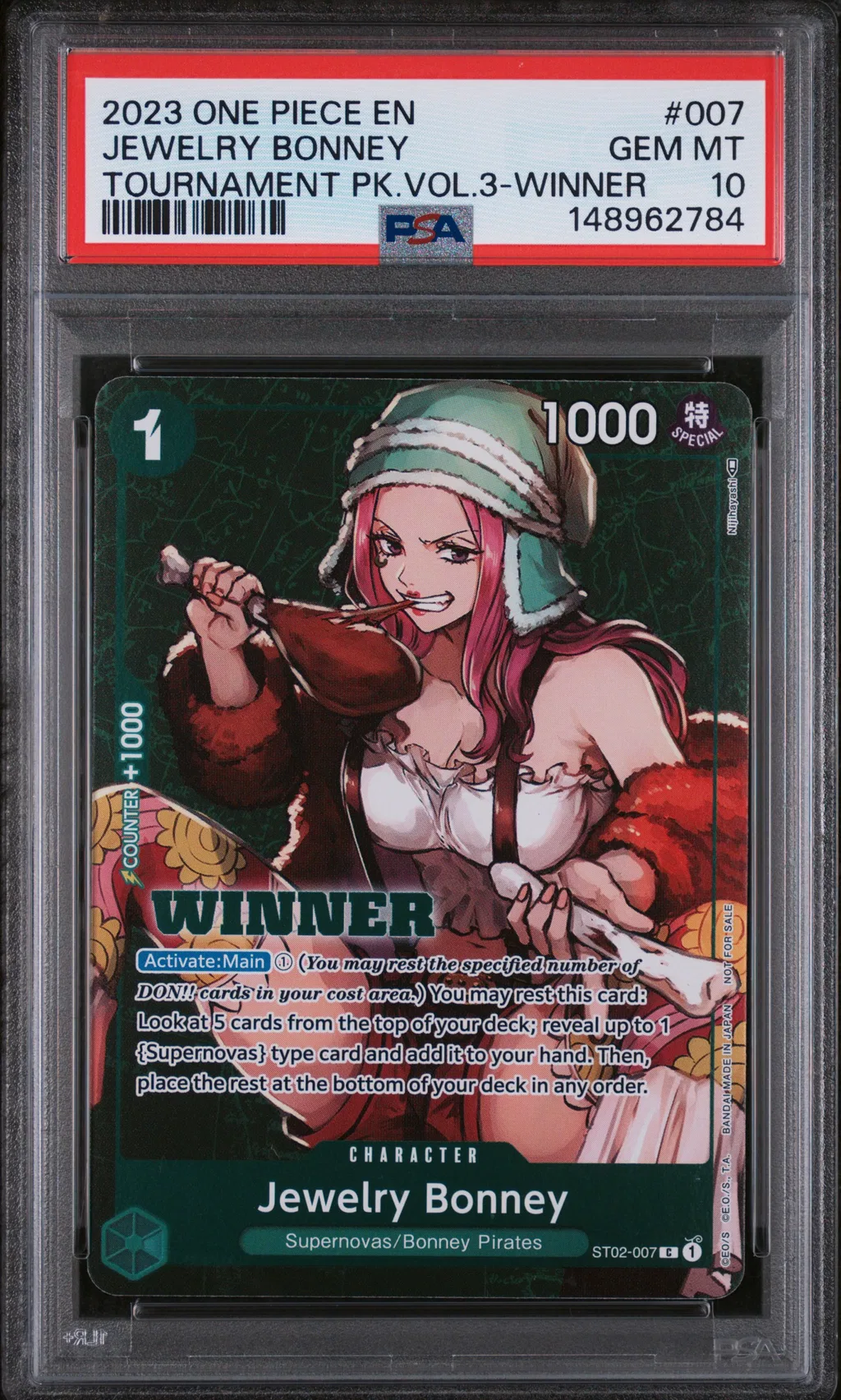 Jewelry Bonney card artwork
