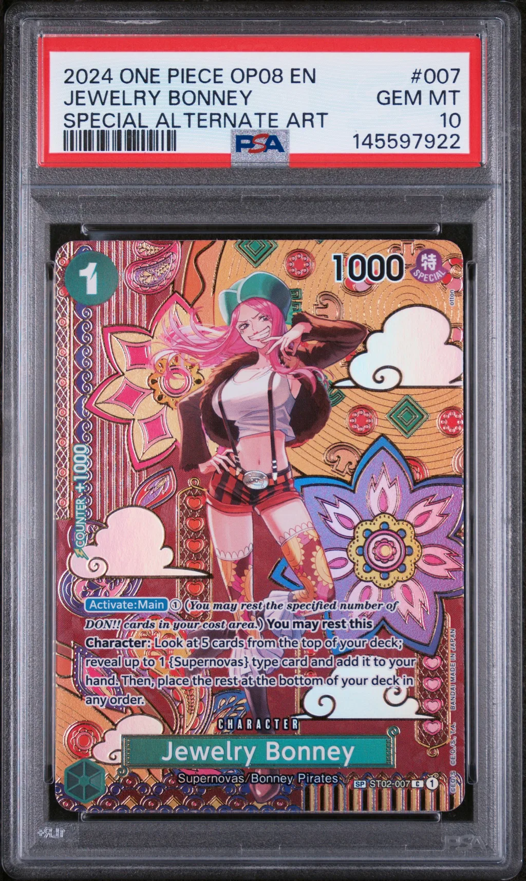 Jewelry Bonney card artwork
