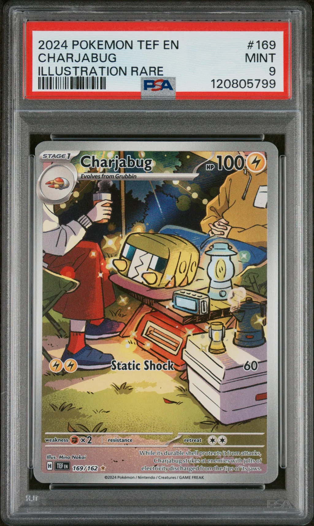 Charjabug card artwork