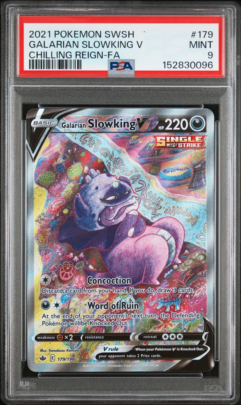 Full Art/Galarian Slowking V card artwork