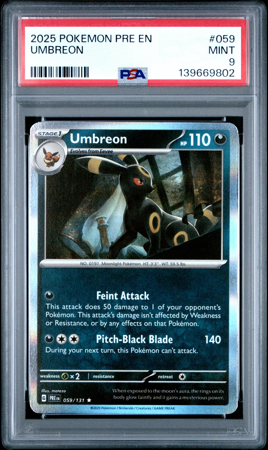 Umbreon card artwork
