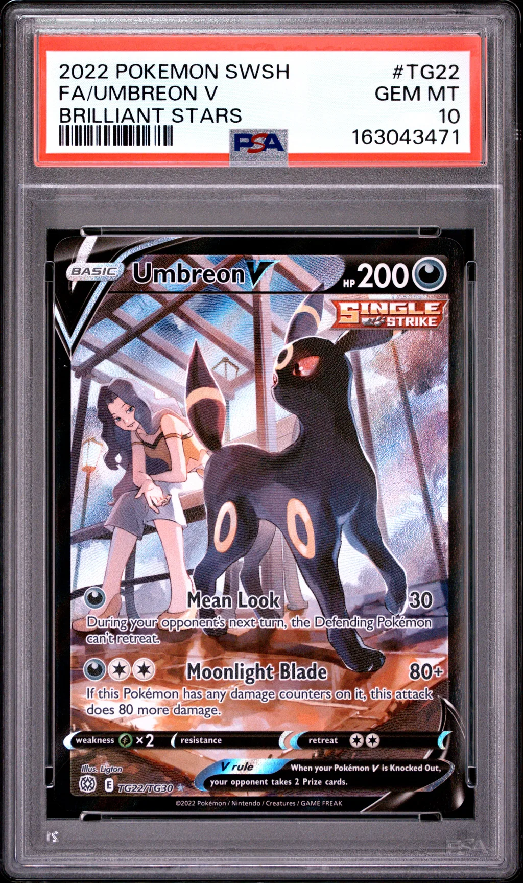 Full Art/Umbreon V card artwork