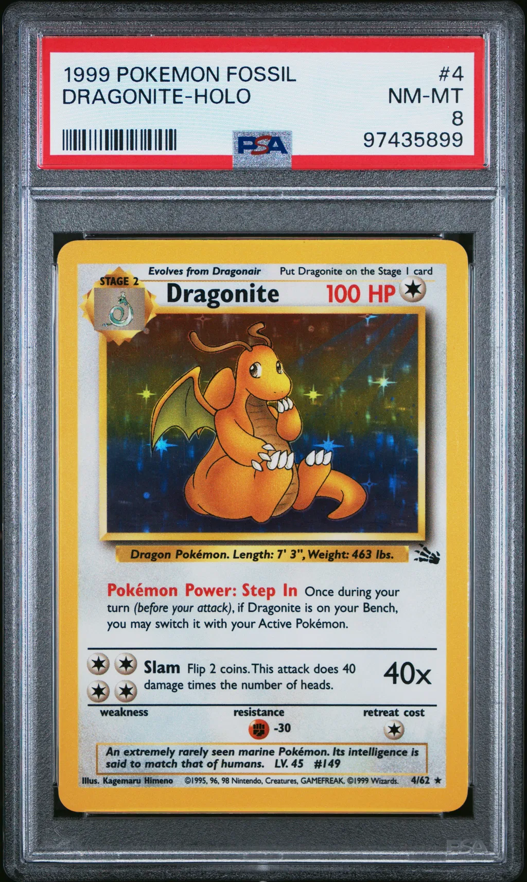 Dragonite-Holo card artwork