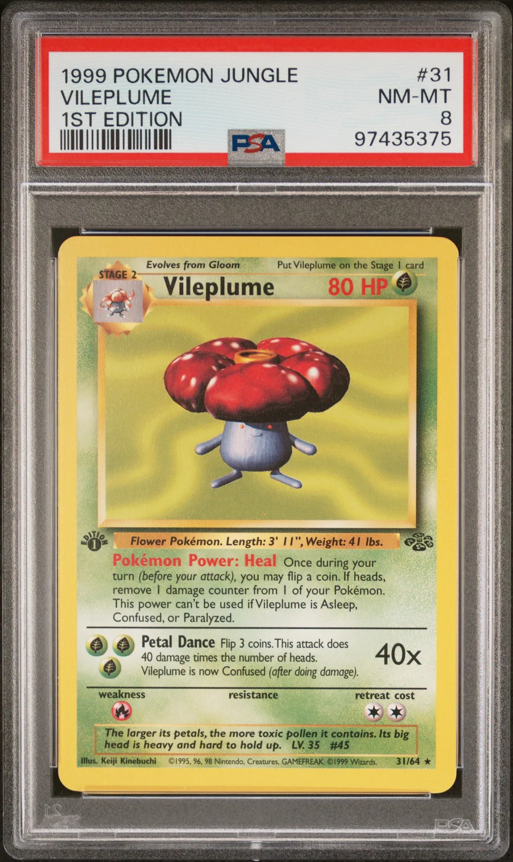 Vileplume card artwork