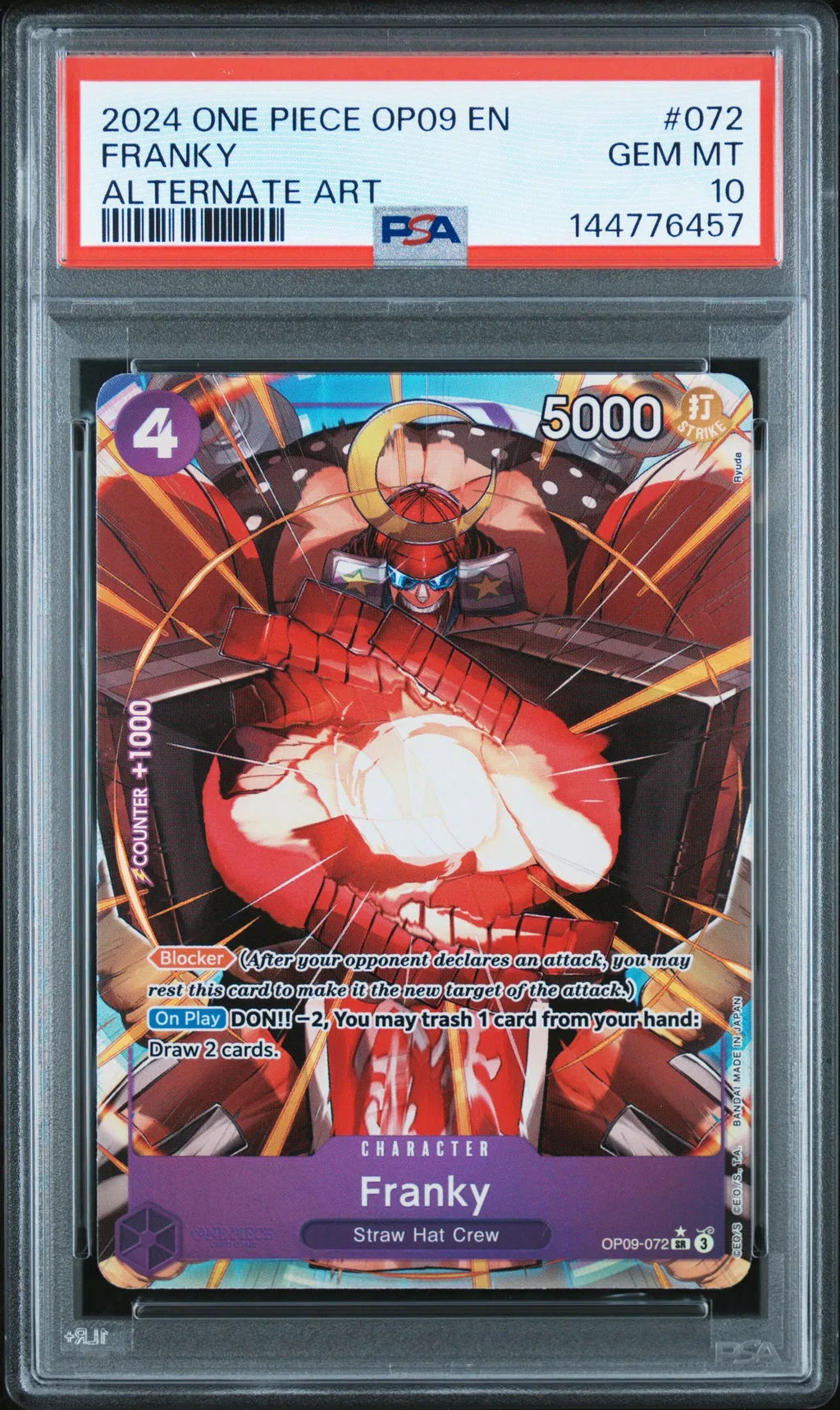Franky card artwork