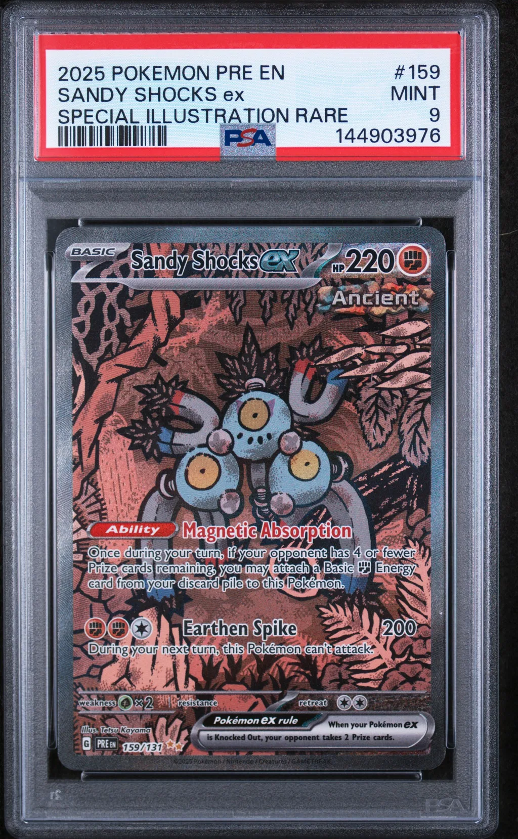 Sandy Shocks EX card artwork
