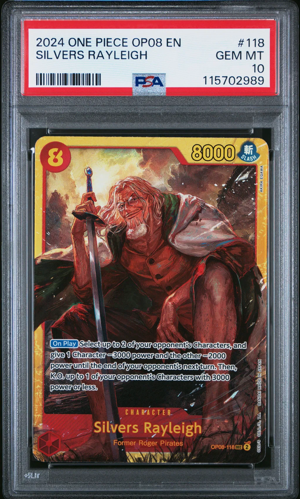 Silvers Rayleigh card artwork
