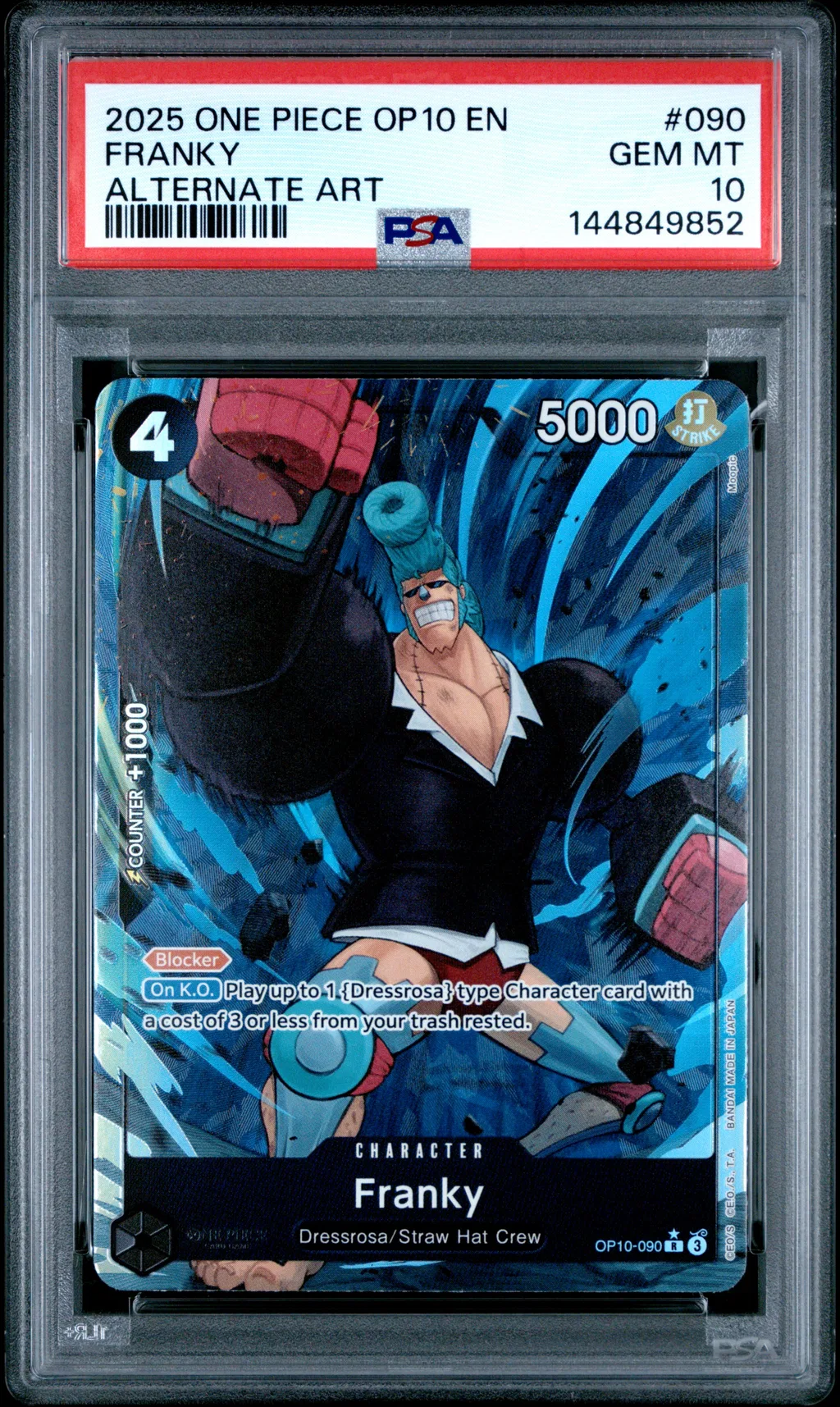 Franky card artwork