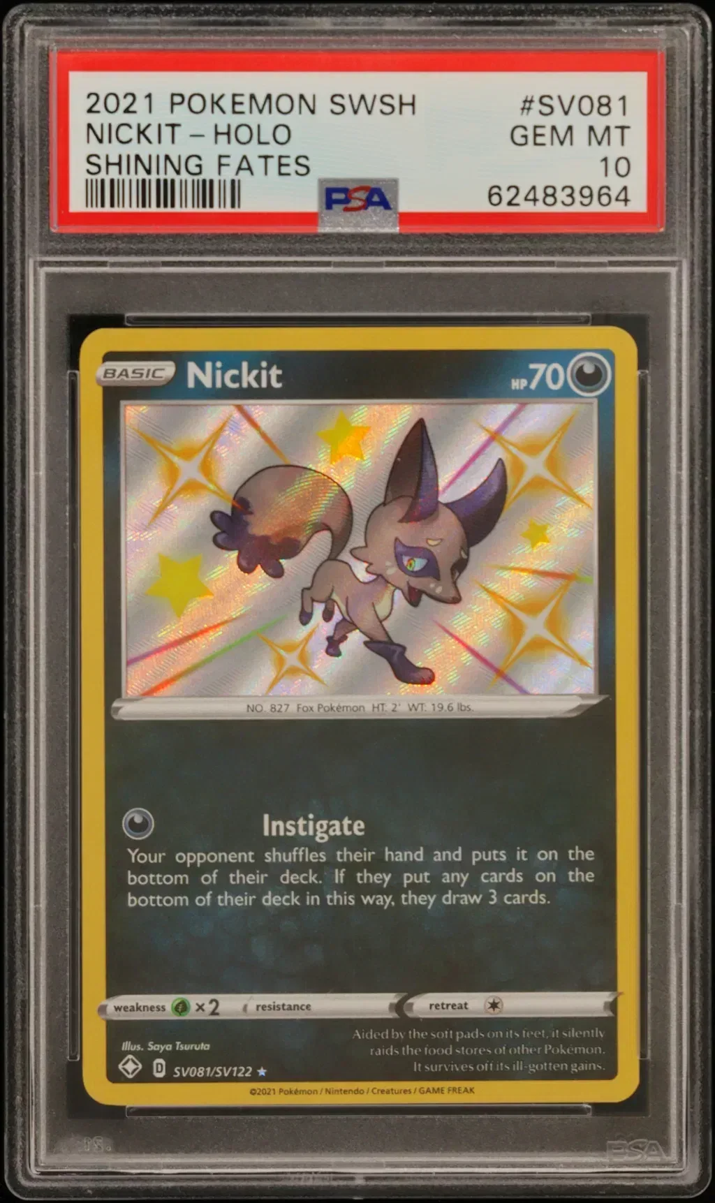 Nickit-Holo card artwork