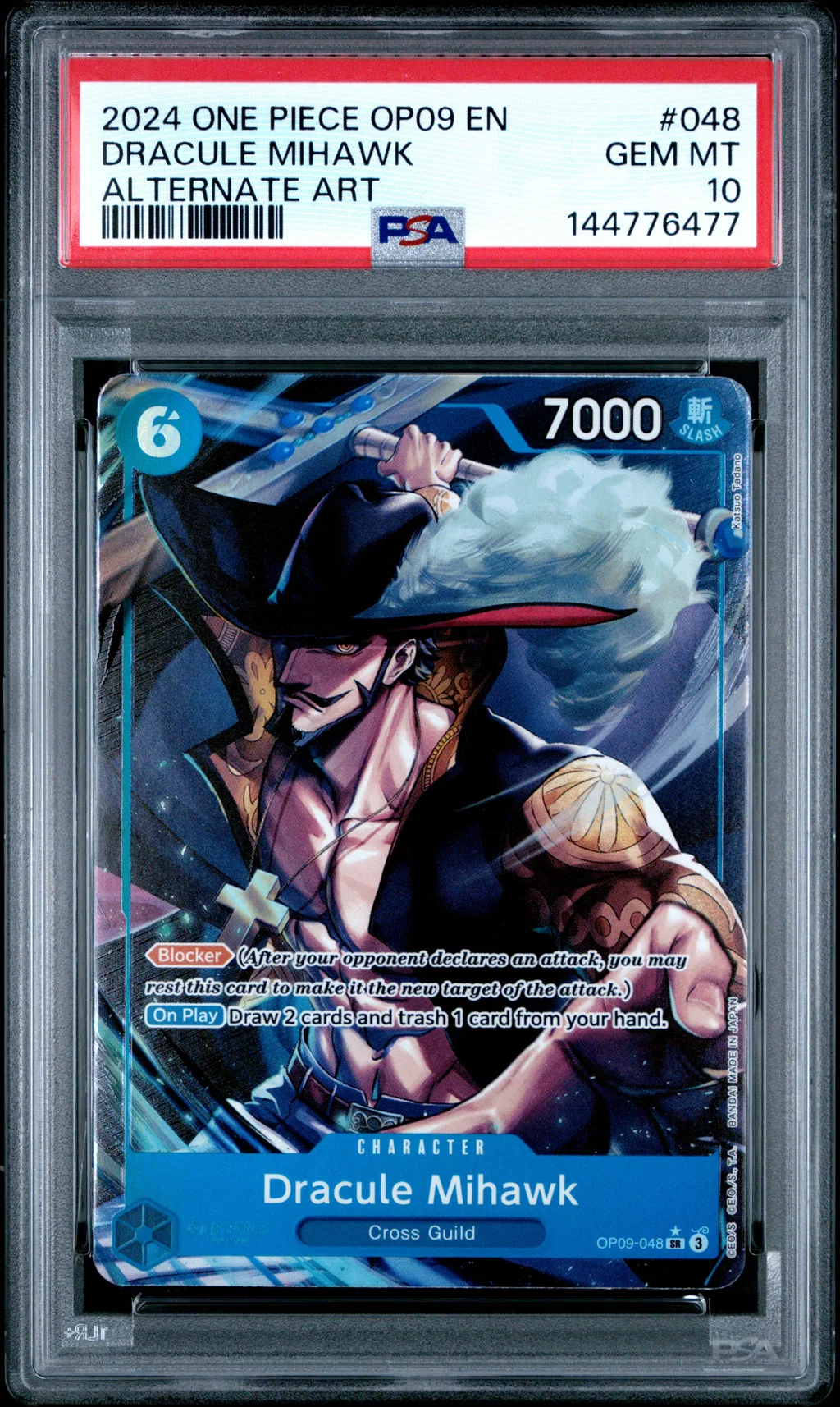 Dracule Mihawk card artwork