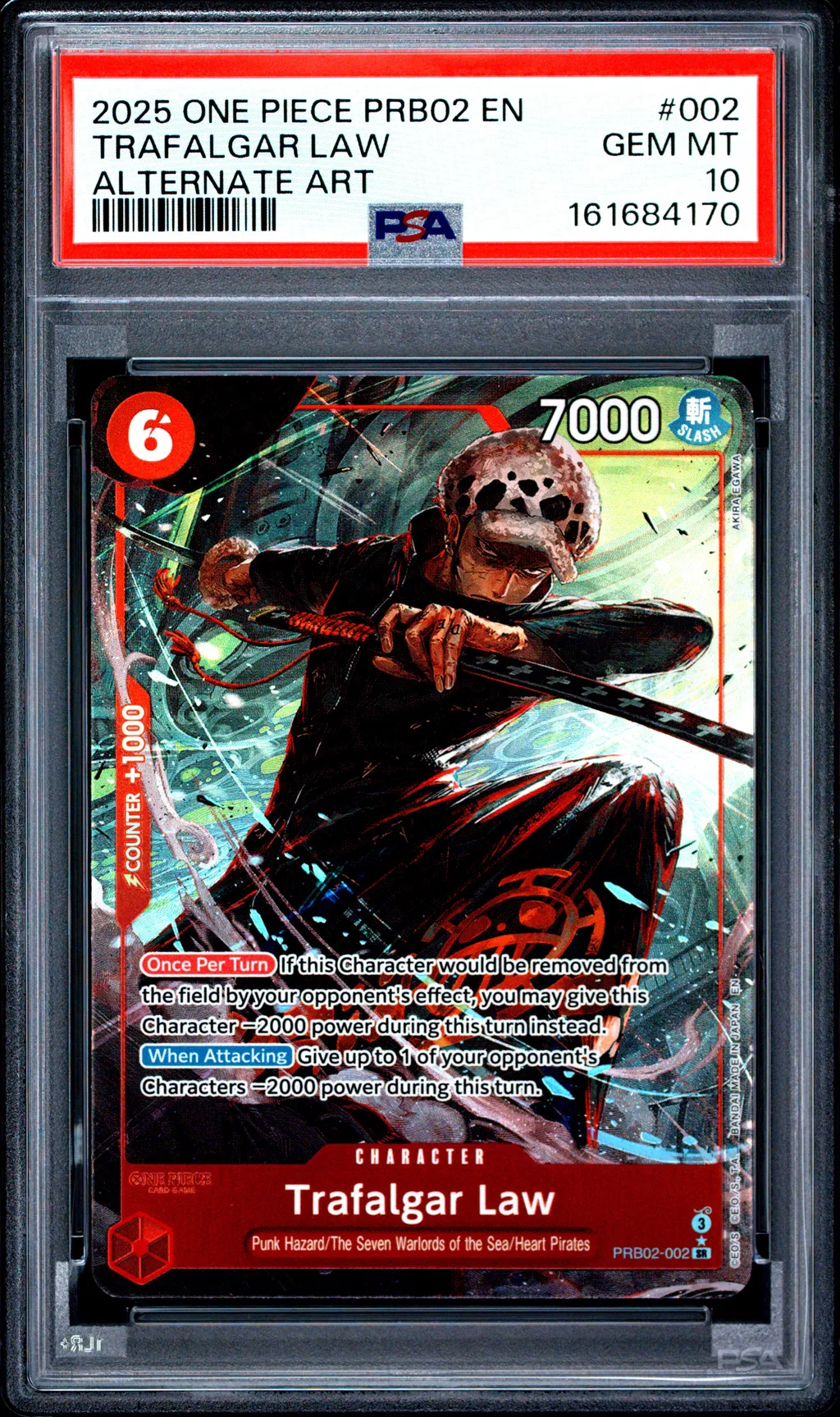 Trafalgar Law card artwork
