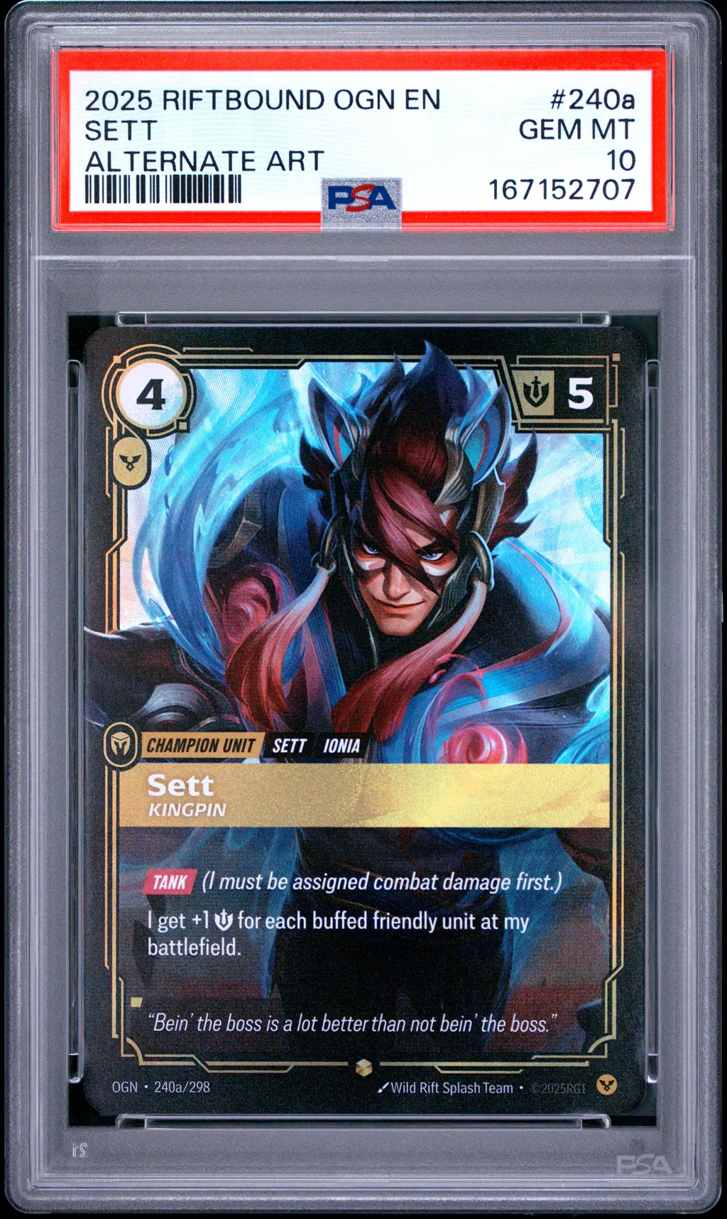 Sett - Kingpin card artwork