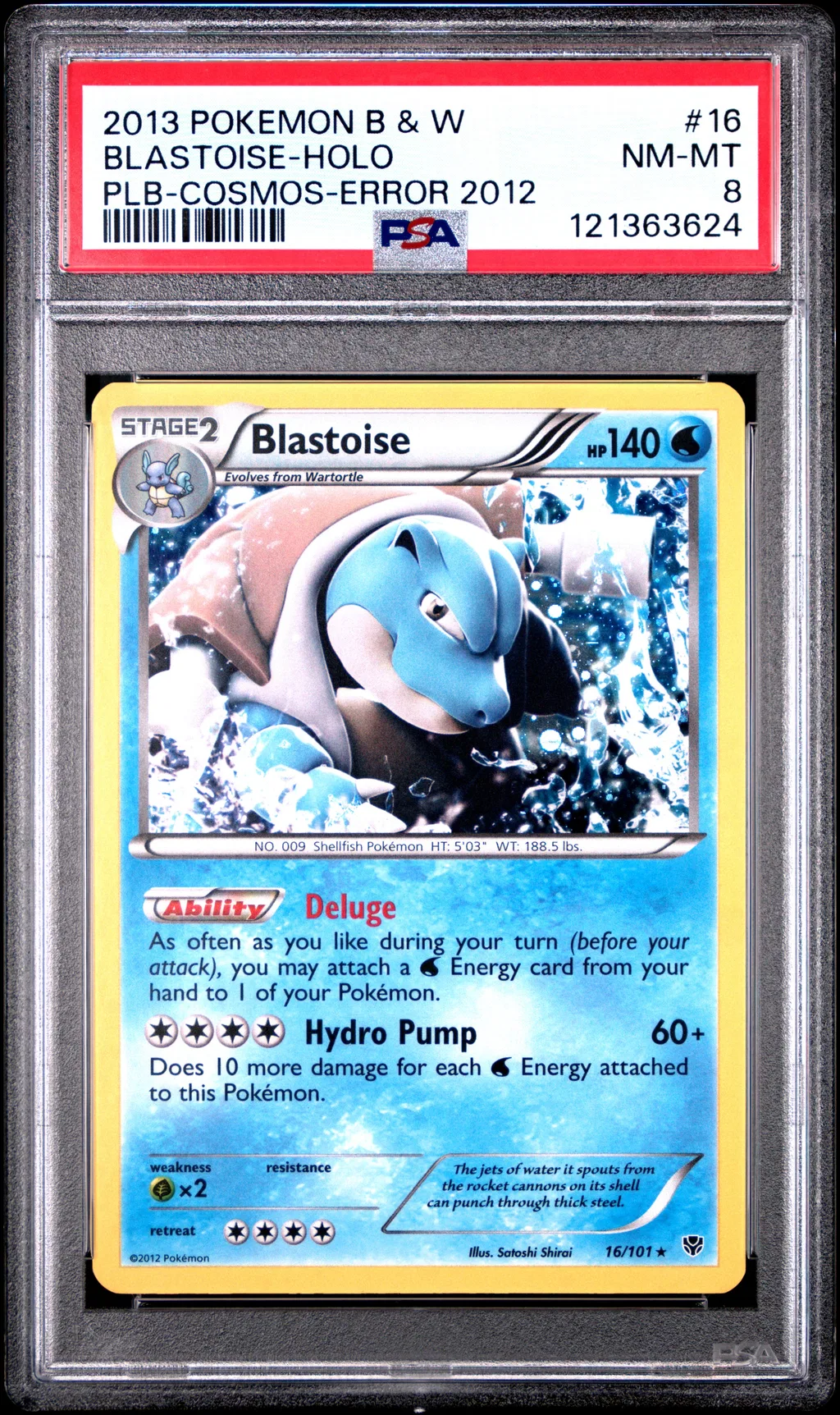 Blastoise-Holo card artwork