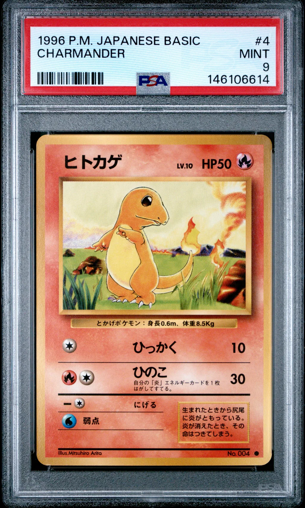 Charmander card artwork