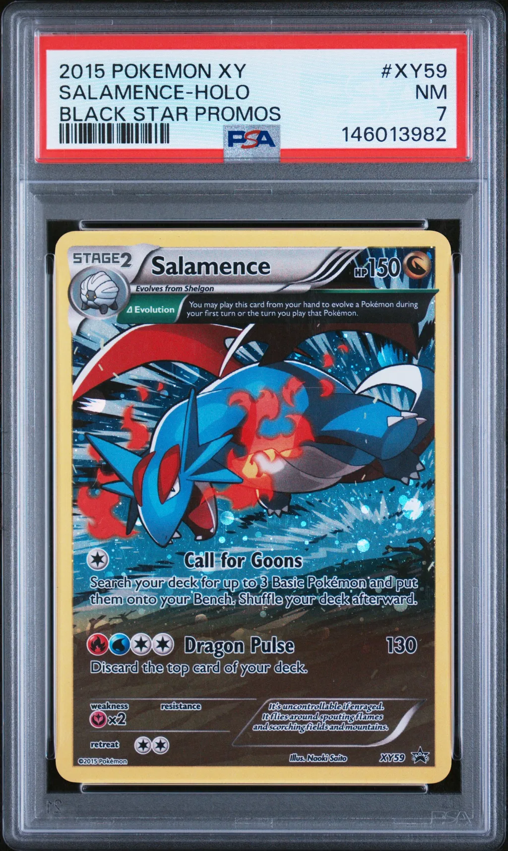 Salamence-Holo card artwork