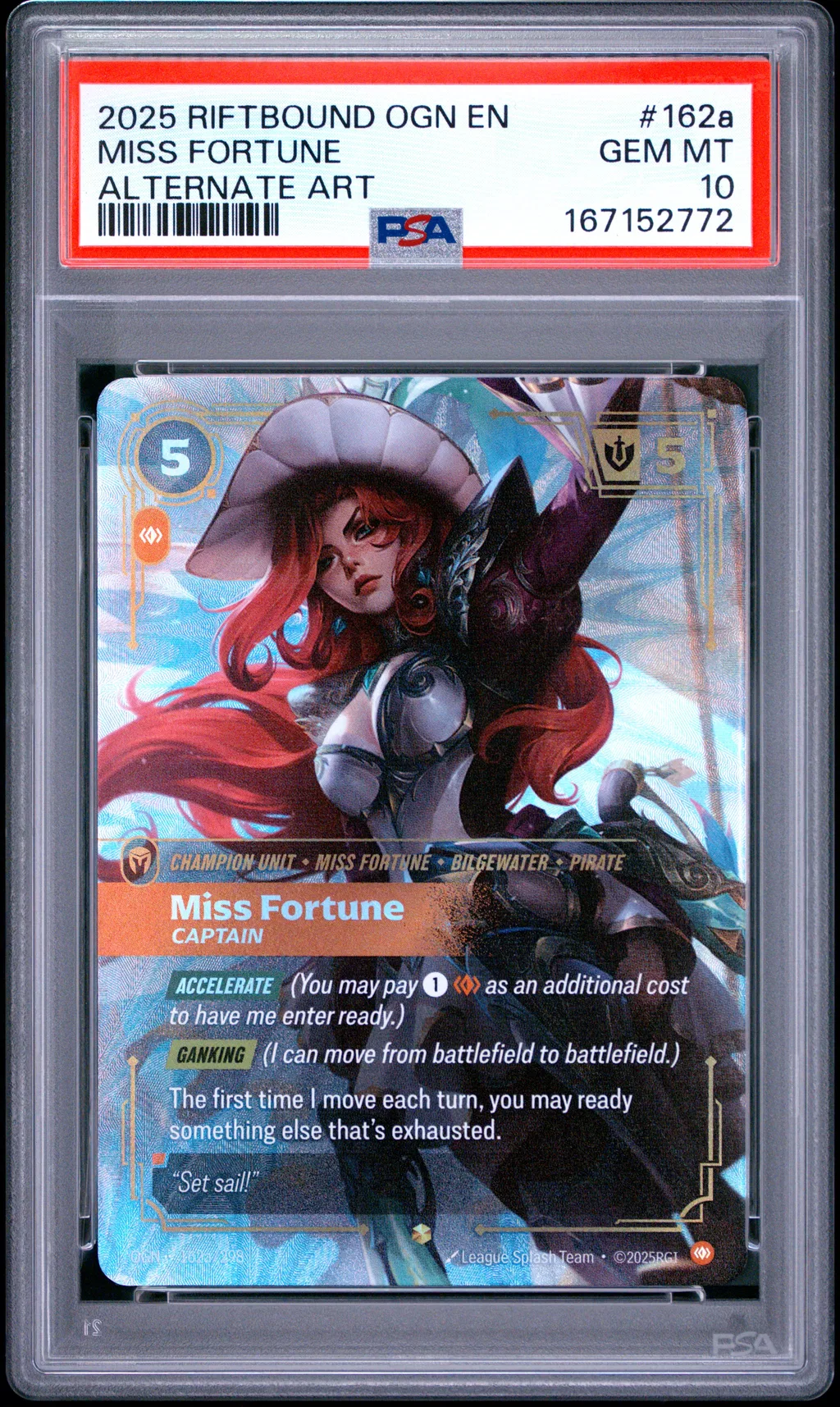 Miss Fortune - Captain card artwork