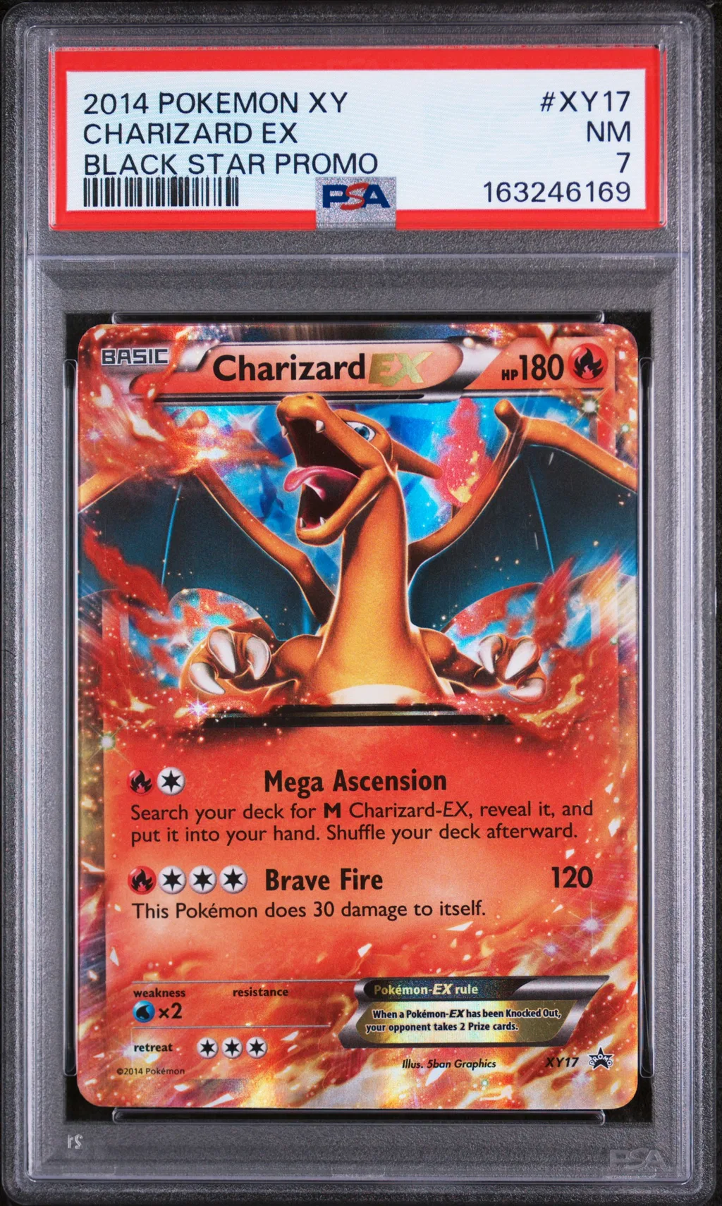 Charizard EX card artwork