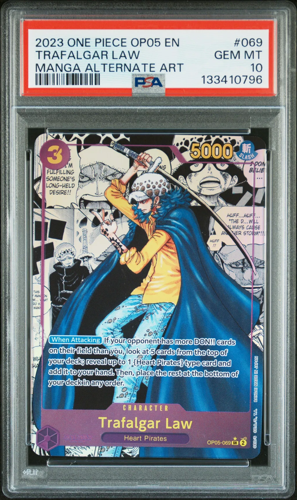 Trafalgar Law card artwork