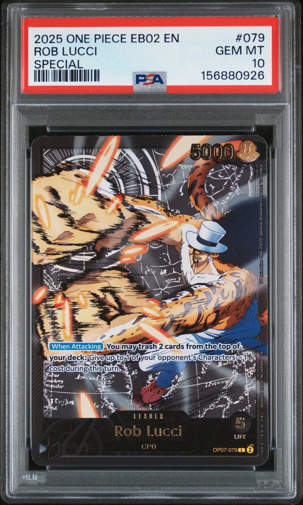 Rob Lucci card artwork