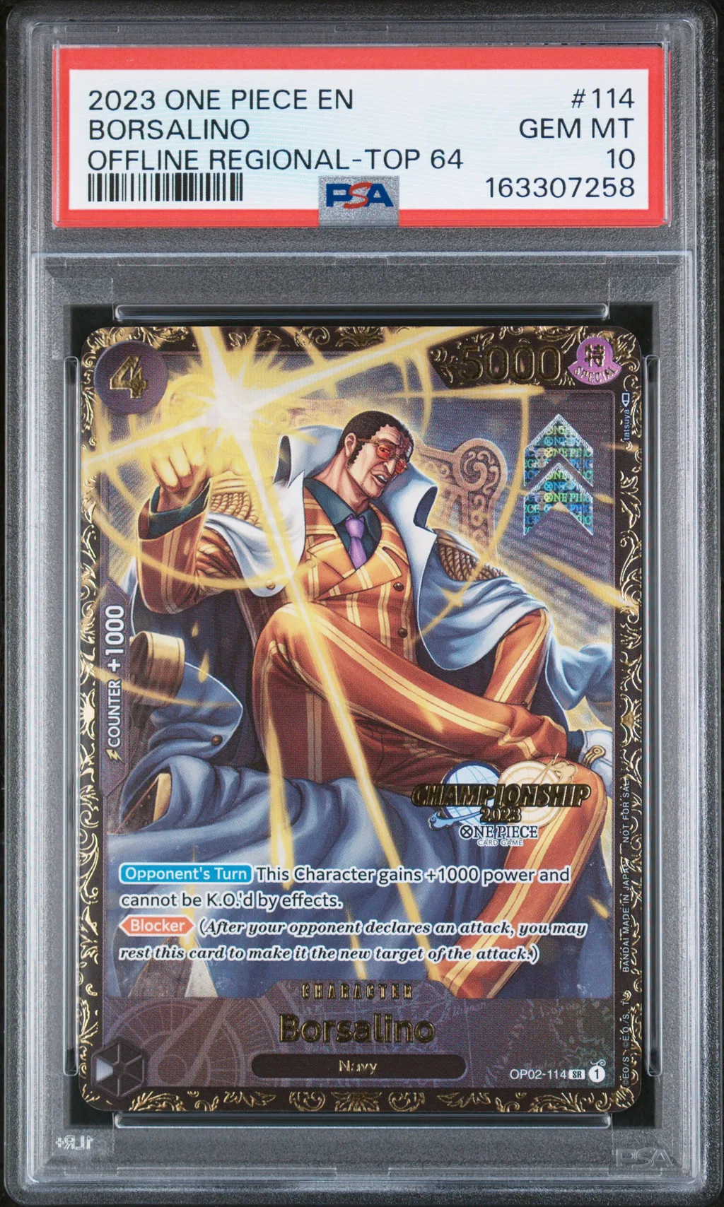 Borsalino card artwork
