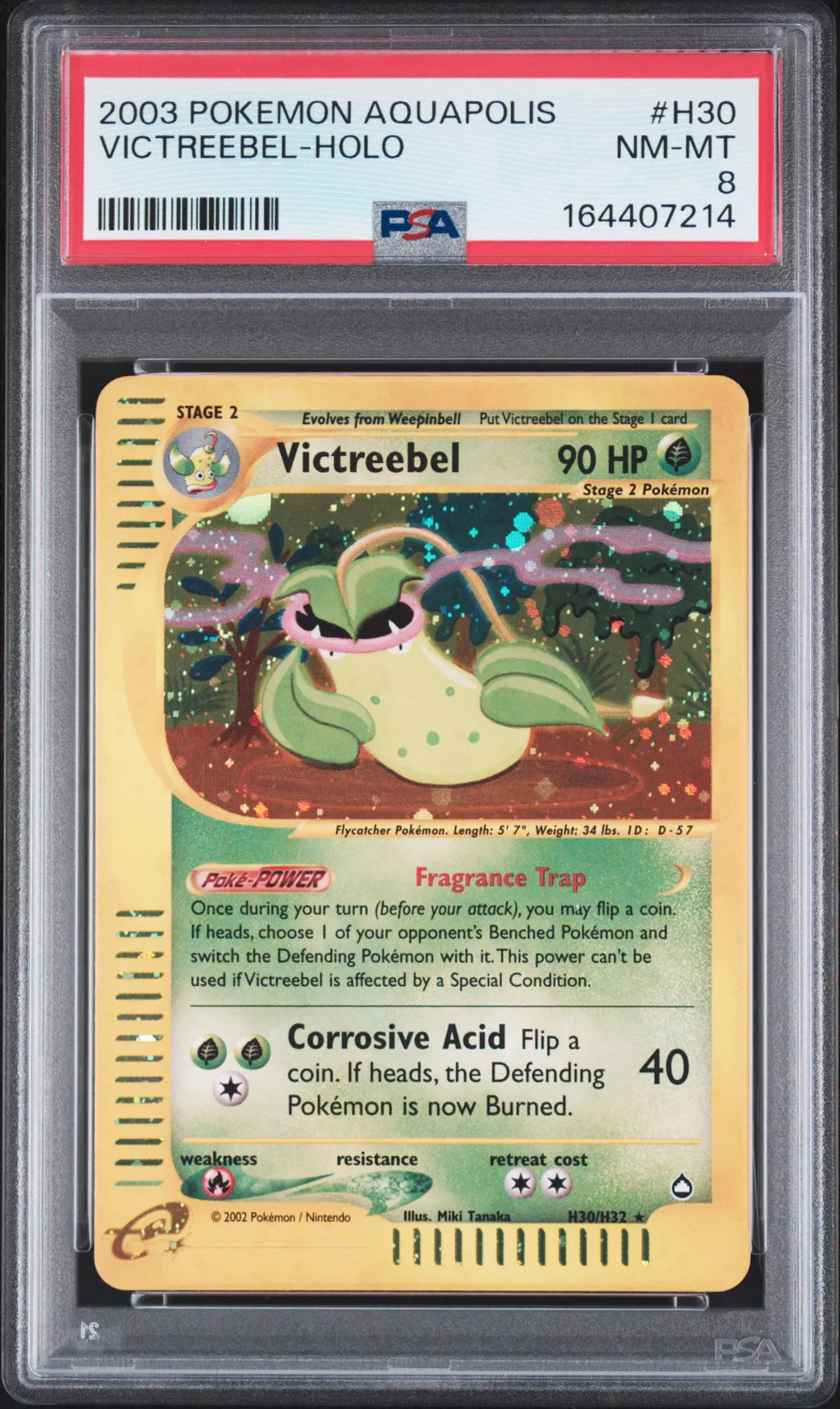 Victreebel-Holo card artwork