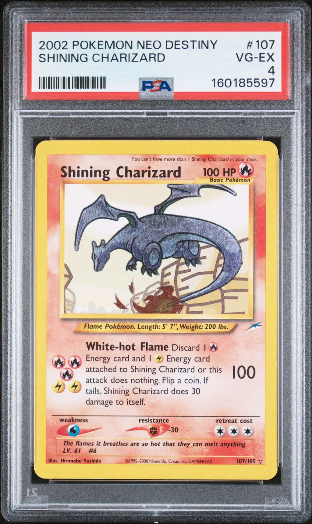 Shining Charizard card artwork