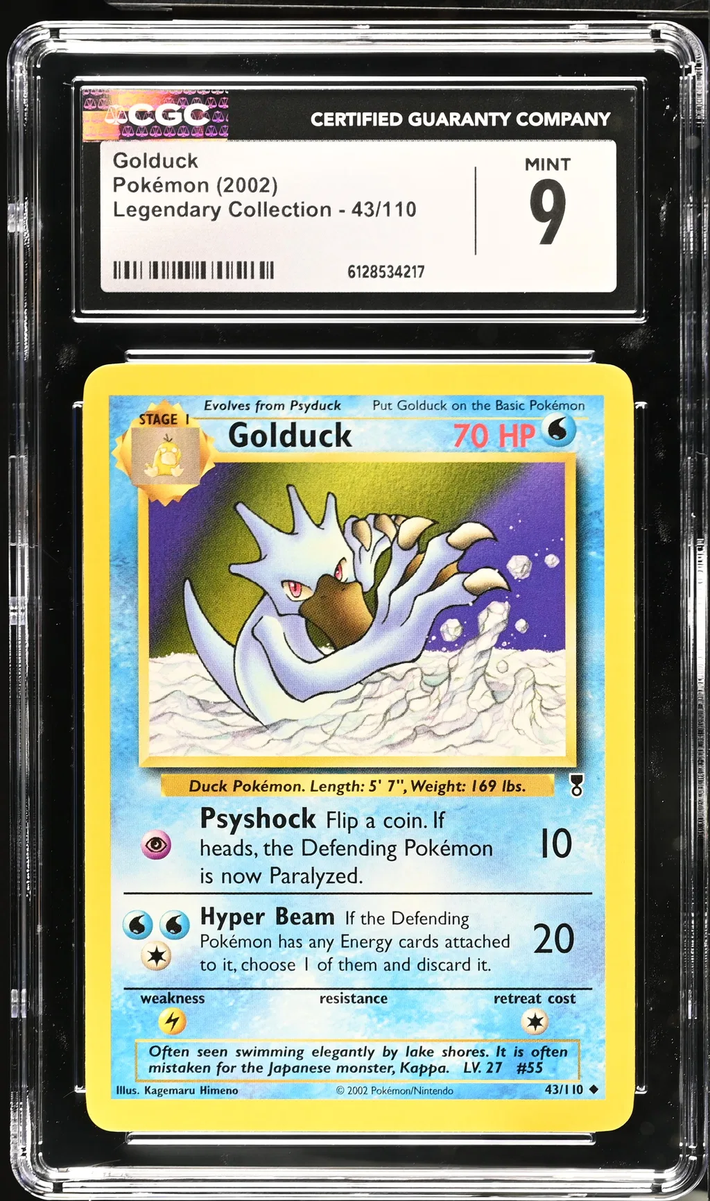 Golduck card artwork