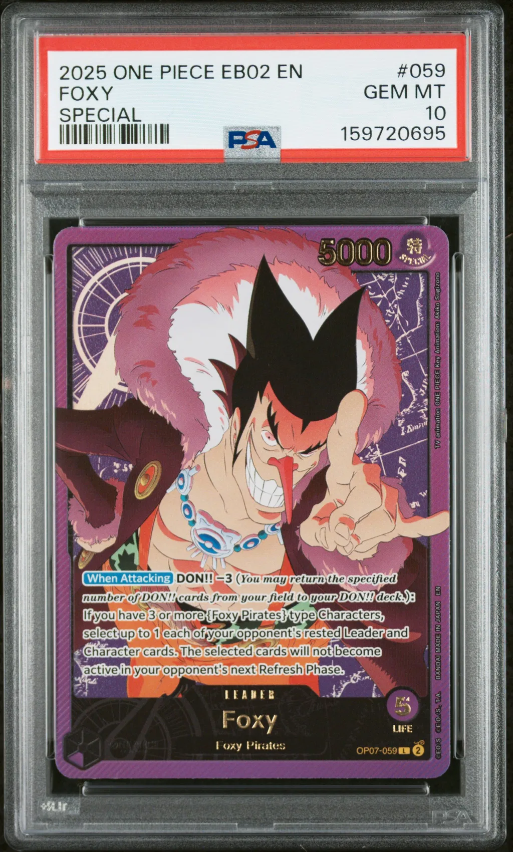 Foxy card artwork