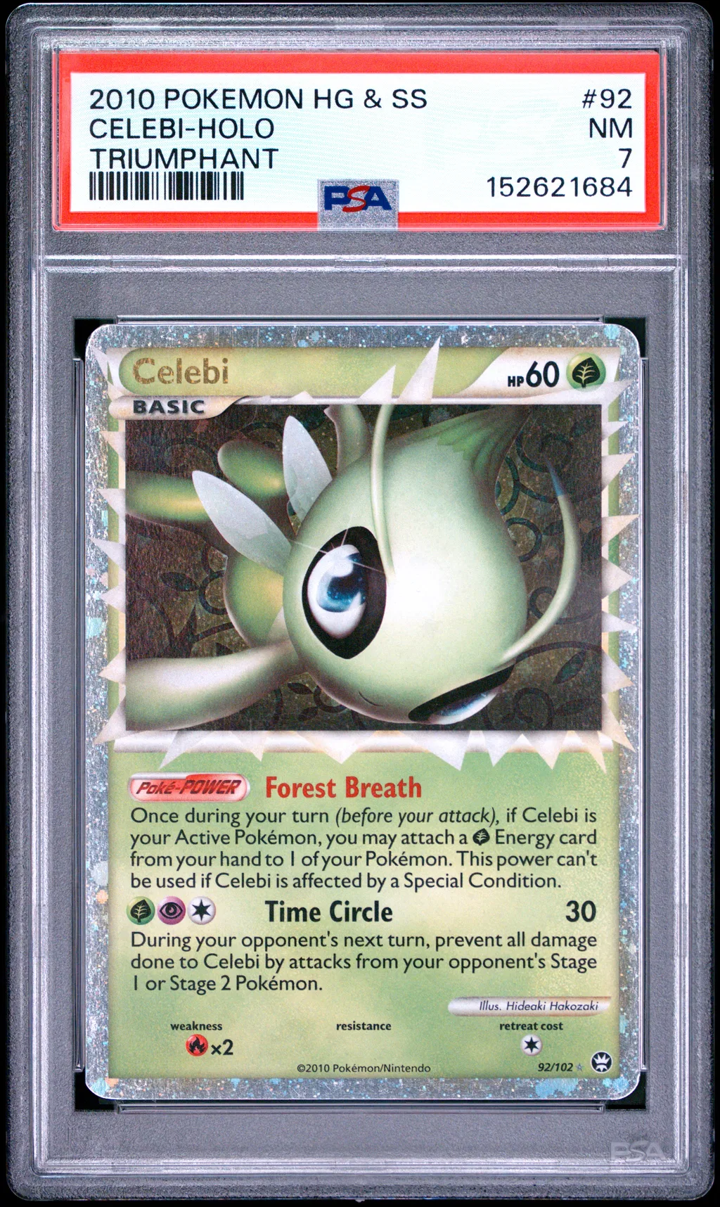 Celebi-Holo card artwork