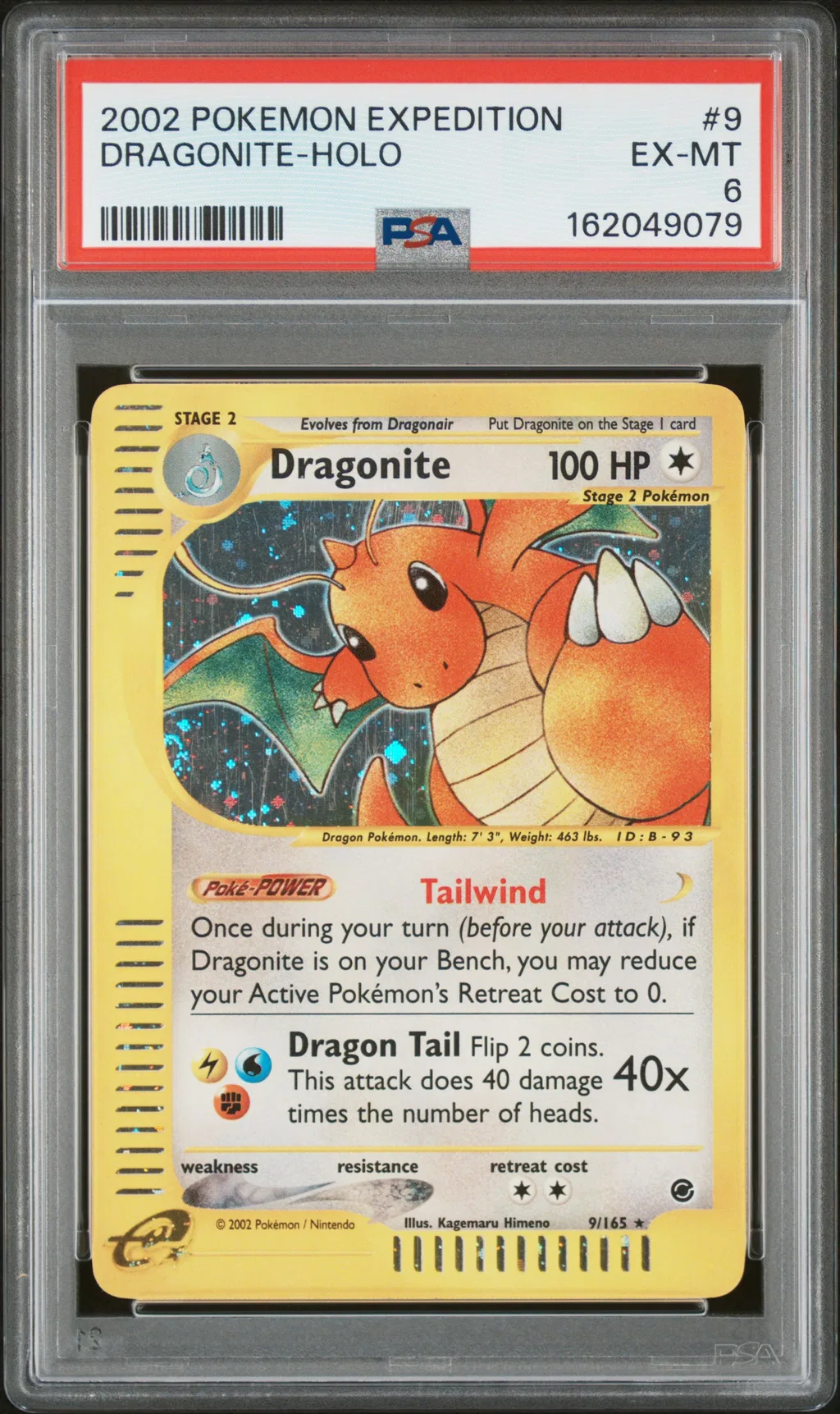 Dragonite-Holo card artwork