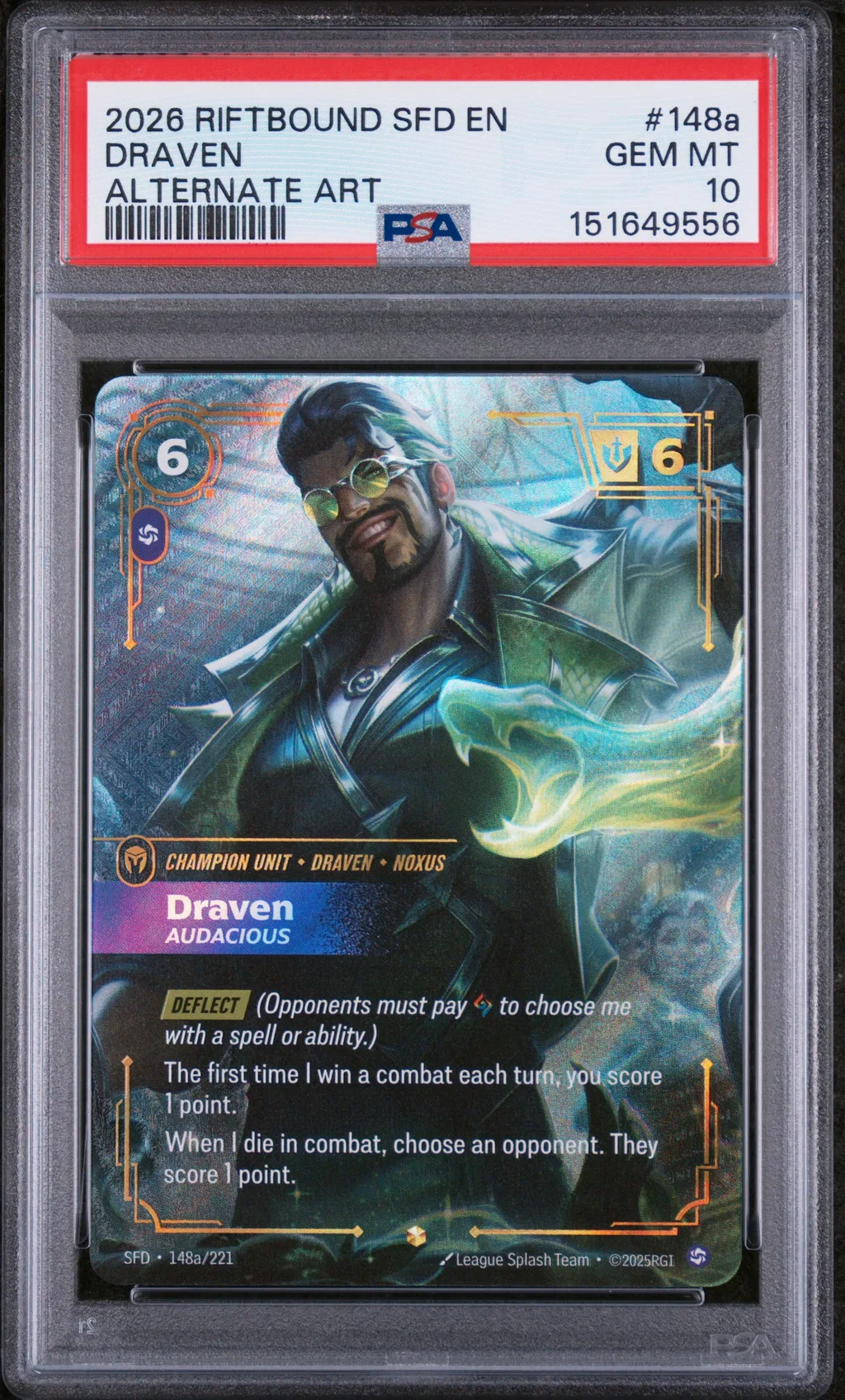 Draven - Audacious card artwork