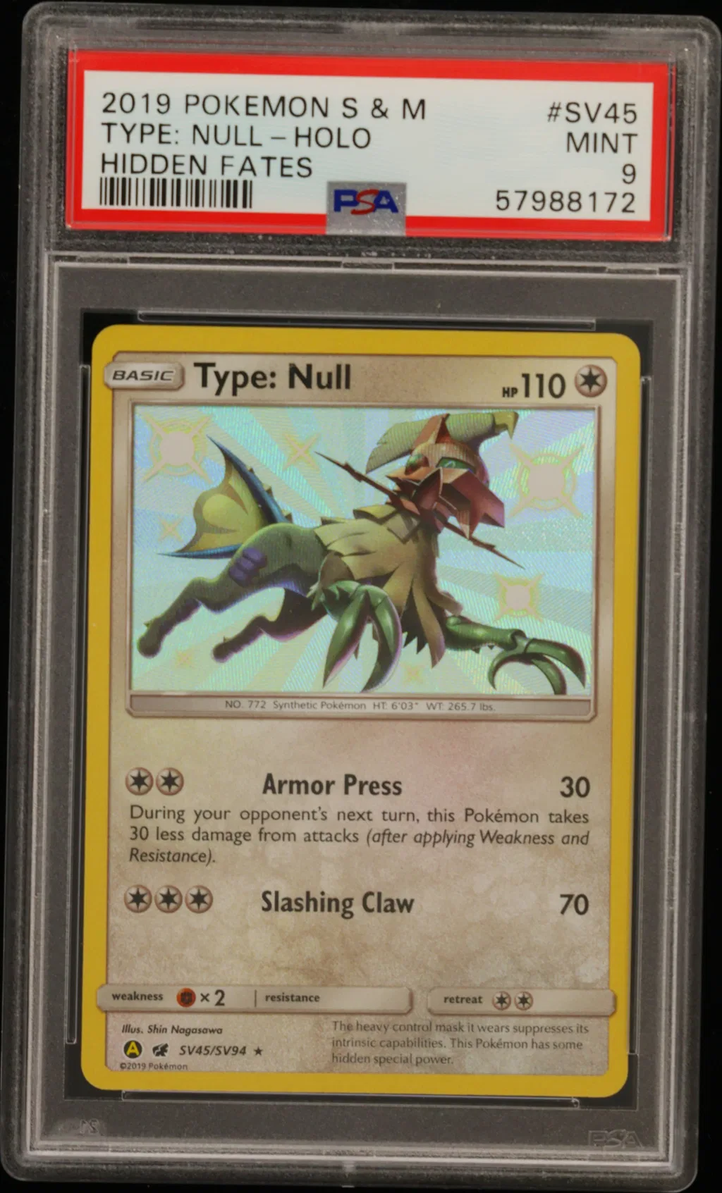 Type: Null-Holo card artwork