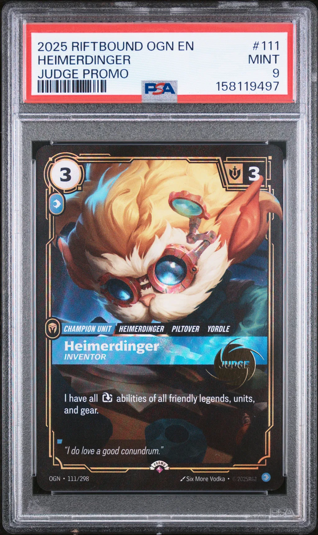 HEIMERDINGER card artwork