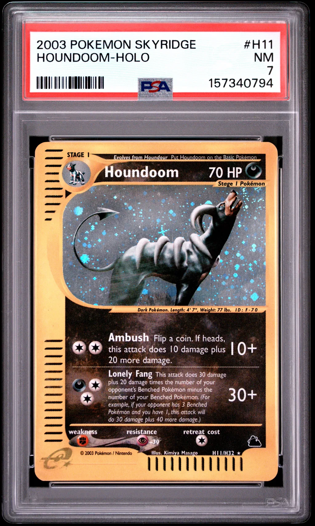 HOUNDOOM-HOLO card artwork