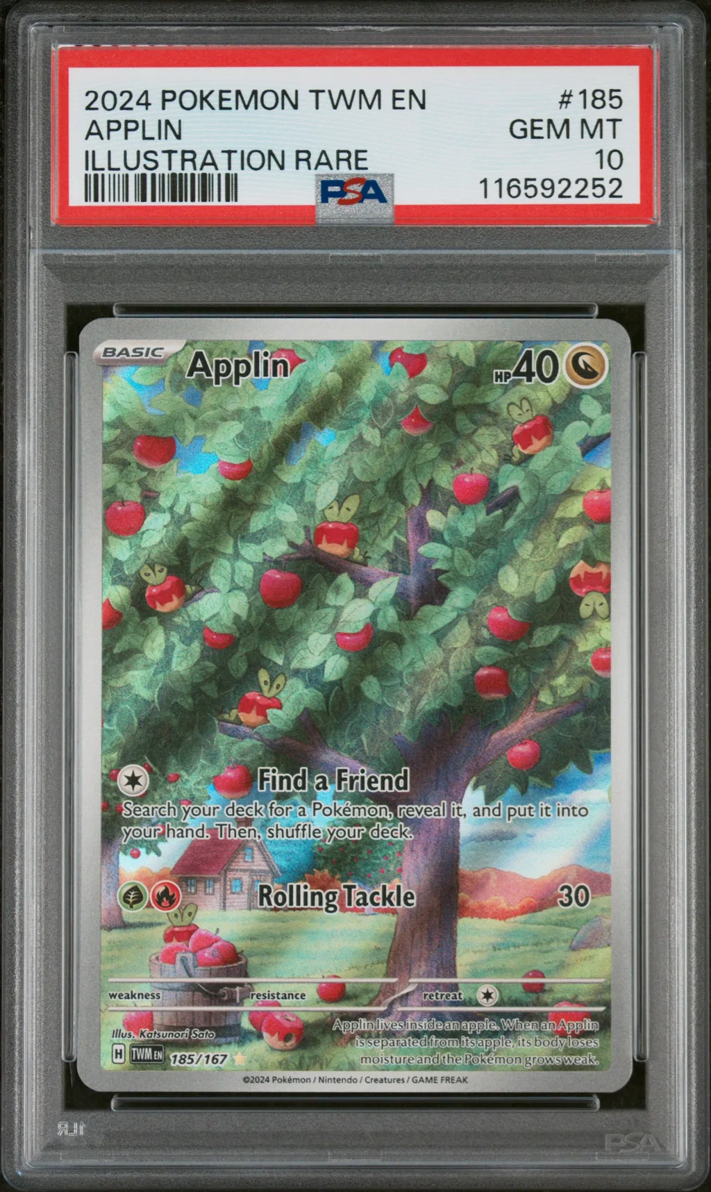 Applin card artwork